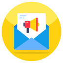 mail advertising icon